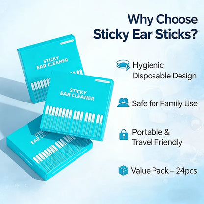 Sticky Ear Cleaning Sticks