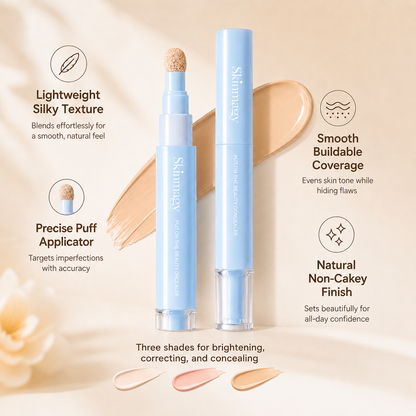 🔥Last Day-Buy 1 Get 1 Free🔥Dual-Effect Concealer & Powder Foundation