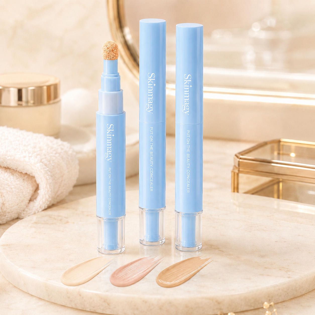 🔥Last Day-Buy 1 Get 1 Free🔥Dual-Effect Concealer & Powder Foundation