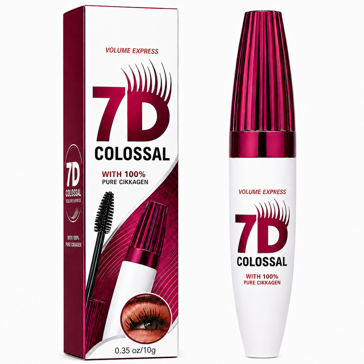 ⏰Last Day-Buy 1 Get 1 Free🔥7D Waterproof Long Lasting Volume Mascara