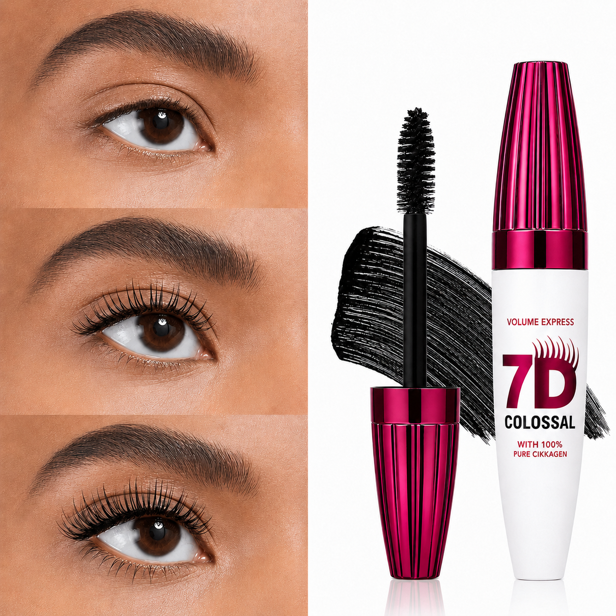 ⏰Last Day-Buy 1 Get 1 Free🔥7D Waterproof Long Lasting Volume Mascara
