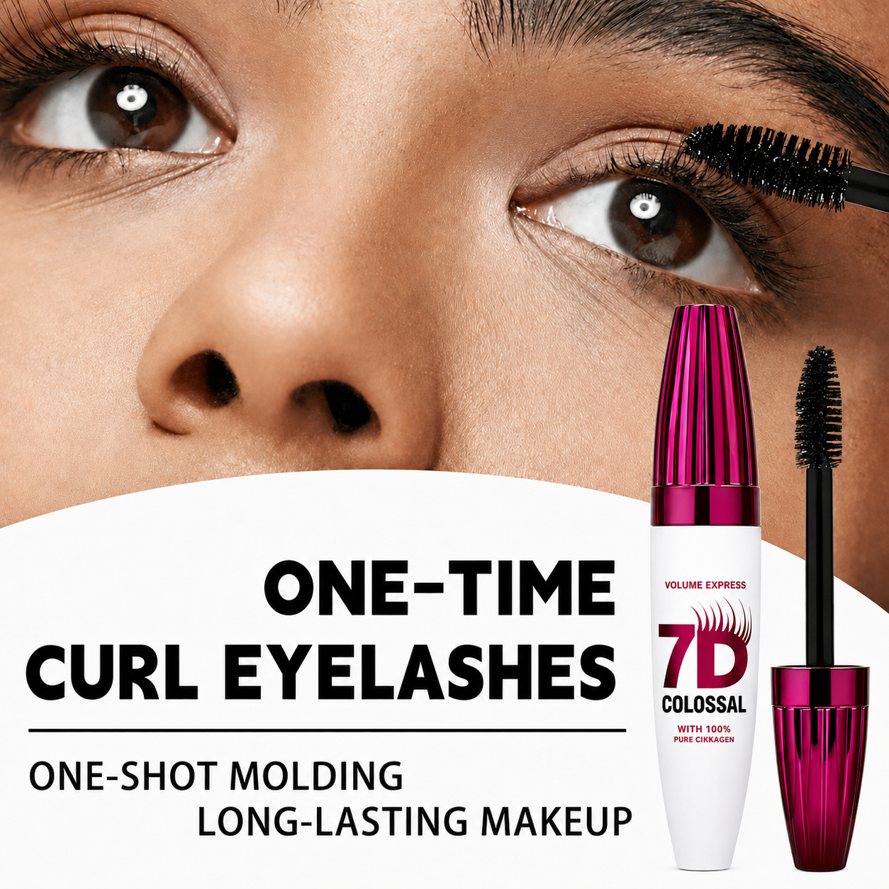 ⏰Last Day-Buy 1 Get 1 Free🔥7D Waterproof Long Lasting Volume Mascara