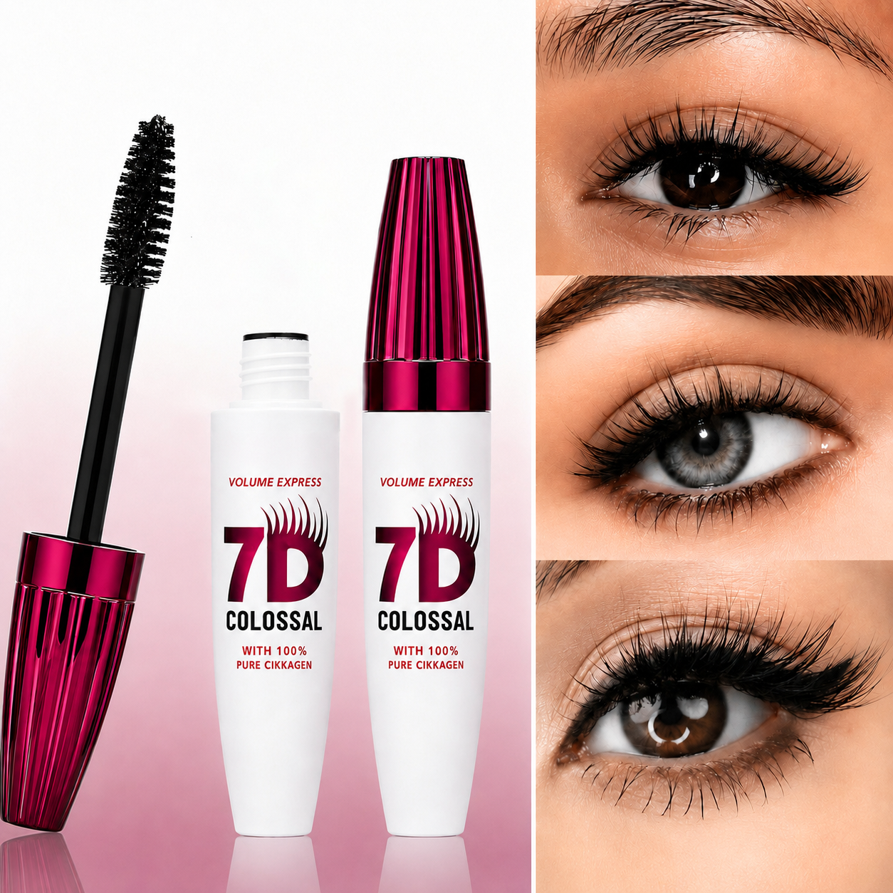⏰Last Day-Buy 1 Get 1 Free🔥7D Waterproof Long Lasting Volume Mascara