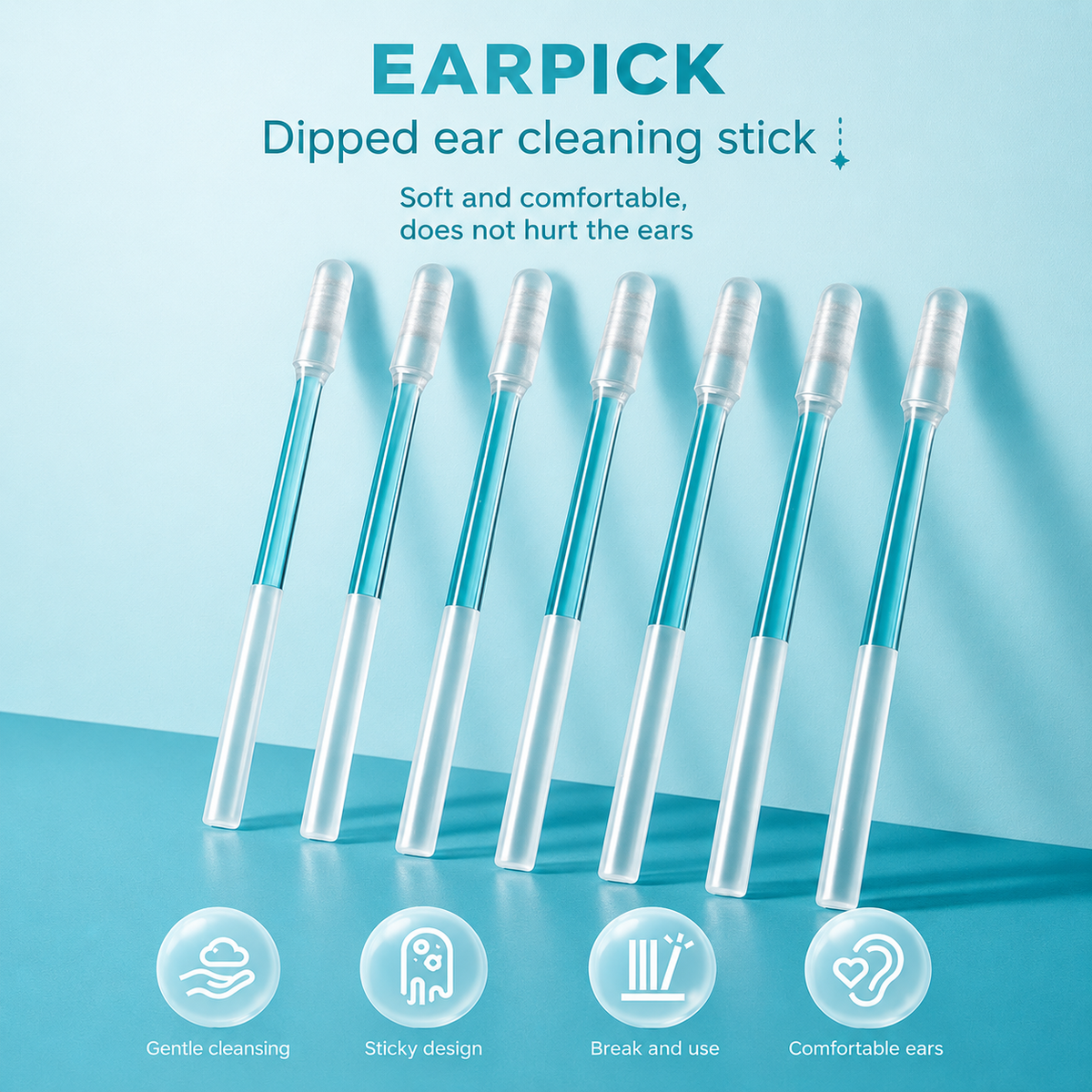 Sticky Ear Cleaning Sticks