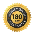 180 Day Money Back Guarantee
