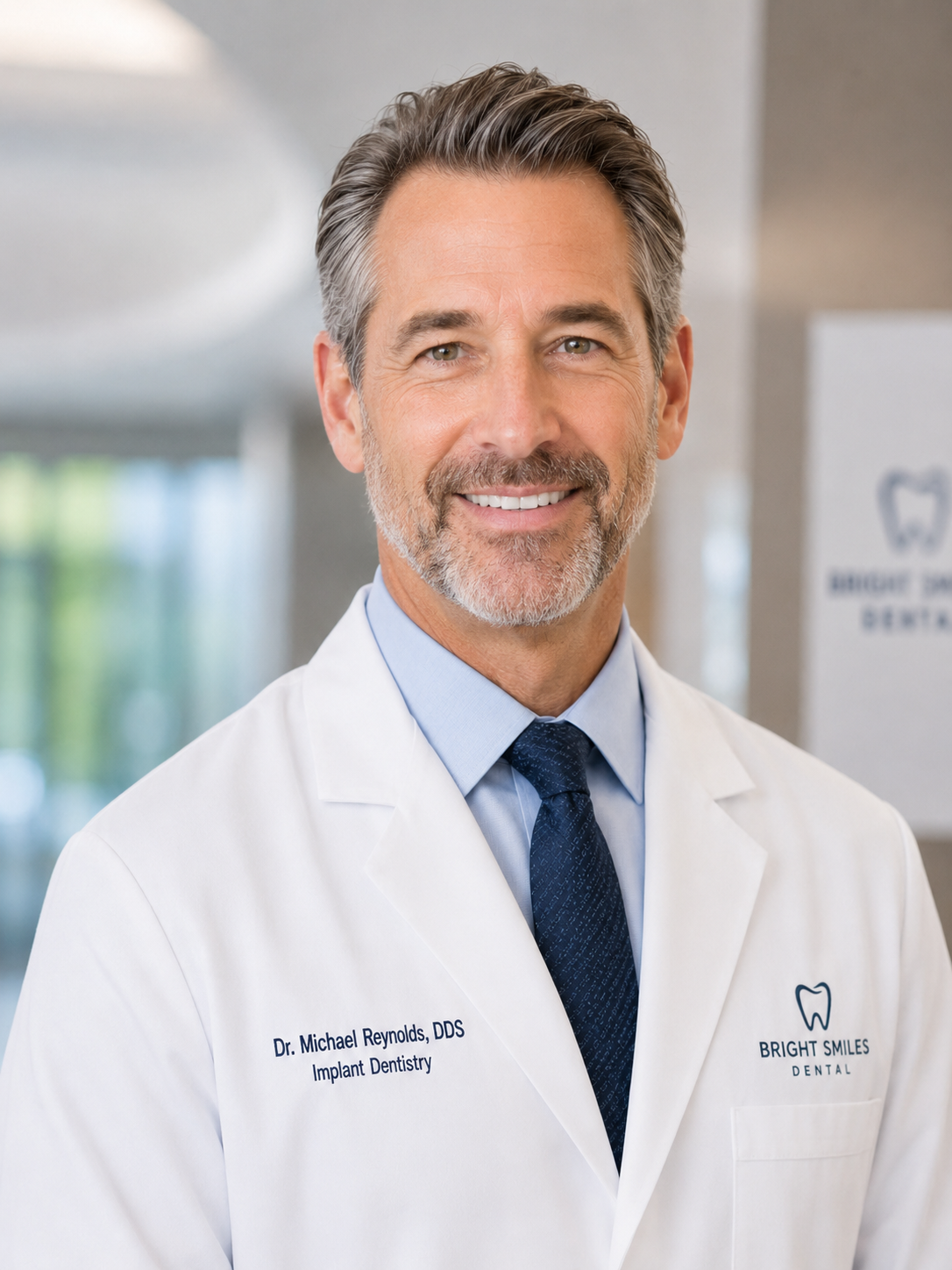 Dental professional representing advanced oral care